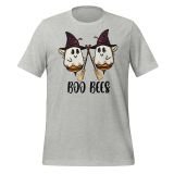 Boo Bees Halloween T-Shirt for women Funny Halloween T-shirt Athletic Heather Front