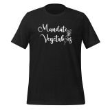 Mandate Vegetables T-Shirt for Women Freedom t-shirt for moms Anti Mandate T-shirt Black Heather Front