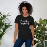 Mandate Vegetables T-Shirt for Women Freedom t-shirt for moms Anti Mandate T-shirt Black Heather Front with model