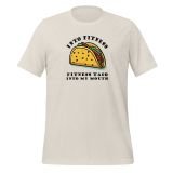 Taco Fitness T-Shirt for Teens Funny T-Shirt for Kids Taco T-Shirt for Teens Heather dust Front