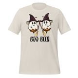 Boo Bees Halloween T-Shirt for women Funny Halloween T-shirt heather dust Front