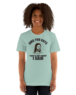 Funny OMG Jesus T-Shirt