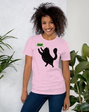 Black Cat T-Shirt Rawr!