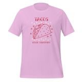 Funny Taco Love T-shirt for girls funny t-shirt for women taco t-shirt lilac front