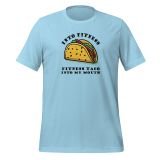 Taco Fitness T-Shirt for Teens Funny T-Shirt for Kids Taco T-Shirt for Teens ocean blue Front