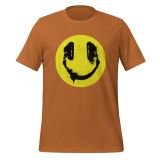 Audiophile Happy Face T-shirt for Teens Happy Face T-shirt toast Front